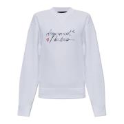 Dsquared2 Tryckt sweatshirt White, Dam