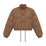 Moncler Dunjacka Selle med avtagbara ärmar Brown, Dam