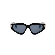 Fendi Elegant Svarta Solglasögon Dam Accessoarer Black, Dam