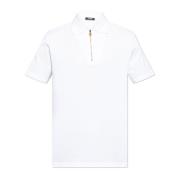 Versace Bomullspolo White, Herr