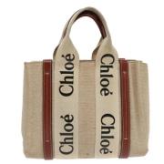 Chloé Pre-owned Pre-owned Canvas totevskor Beige, Dam