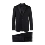 Tagliatore Suits Black, Herr