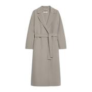 Max Mara Elegant ullrock med kimonoärmar Gray, Dam