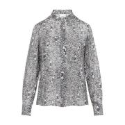 Isabel Marant Elegant Ilda Blus för kvinnor Black, Dam