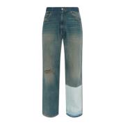 MM6 Maison Margiela Jeans med distress Blue, Herr