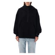 Saint Laurent Camionaire Hoodie Black, Dam