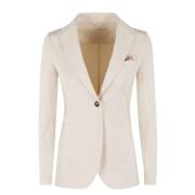 Circolo 1901 Piquet Stil Jacka Beige, Dam