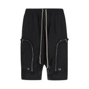 Rick Owens Bauhaus Pods Shorts Black, Herr