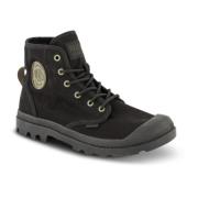 Palladium Svart Canvas Vegan Hi-Top Boot Black, Herr