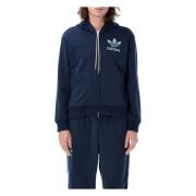 Adidas Marinblå Stickat WB Track Hoodie Blue, Herr