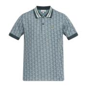 Lacoste Polo med logopatch Blue, Herr