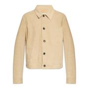 Ami Paris Mockajacka med logotyp Beige, Herr