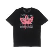 Adidas Behind Tee Svart Streetwear Black, Herr