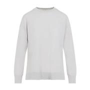 Max Mara Lyxig Ulltröja Naken Neutralt White, Dam