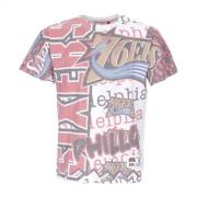 Mitchell & Ness t-shirt Pink, Herr