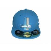 New Era Detroit Lions Klassiskt Lag Flat Skärm Keps Blue, Herr