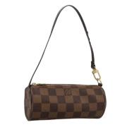 Louis Vuitton Vintage Pre-owned Canvas kuvertvskor Brown, Dam