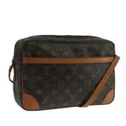 Louis Vuitton Vintage Pre-owned Canvas louis-vuitton-vskor Brown, Dam