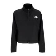 The North Face Svart Kort Windbreaker Jacka Kvinnor Black, Dam