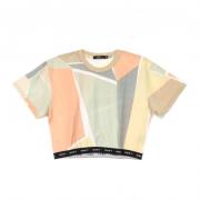 Obey Short Skjorta Glen Aspen Top Beige, Dam