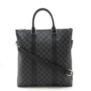 Louis Vuitton Vintage Pre-owned Canvas louis-vuitton-vskor Black, Herr