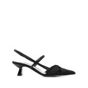 Roberto Festa Mesh Slingback Pumps Black, Dam