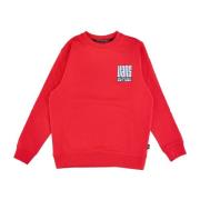 Vans Röd Maze Crewneck Sweatshirt Red, Herr