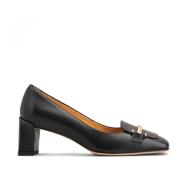 Tod's Svarta Slip-On Blockklackskor Black, Dam