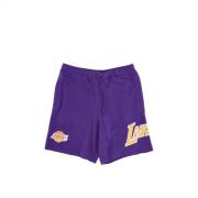 Mitchell & Ness NBA Game Day French Terry Short Hardwood Purple, Herr