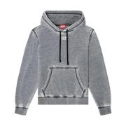 Diesel Grå Sweatshirt Casual Stil Modern Garderob Gray, Herr