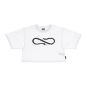 Propaganda Logo Tee - Streetwear Kollektion White, Dam