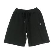 New Era Svart/Vit Streetwear Shorts Black, Herr