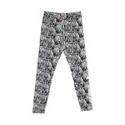 Fila Zebra Print Leggings White, Dam