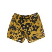 Vans Mörk Aloha Volley Shorts Yellow, Herr