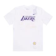 Nike Loslak Summit White Basketball Tee White, Herr