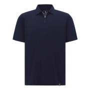 Boggi Milano B Tech S.Cafè® High-Performance Piqué Polo Shirt Blue, He...