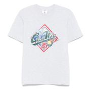 Casablanca Världsserien Crew Neck T-shirt Grå White, Herr