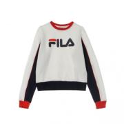 Fila Nuria Crewshot Sweatshirt White, Dam