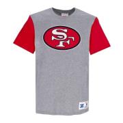 Mitchell & Ness NFL Färgblockerad Tee Gray, Herr