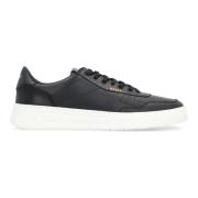 Hugo Boss Läder lågtop sneakers Black, Herr