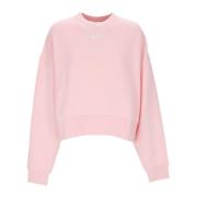 Nike Oversized Crew Sweatshirt Pink, Dam