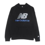 New Balance Hoodies Black, Herr