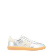 Hogan Cool Silverläder Sneaker Gray, Dam