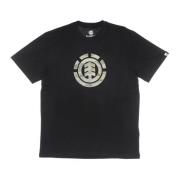 Element Camo Landskap Tee Svart T-Shirt Black, Herr