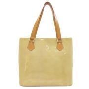 Louis Vuitton Vintage Pre-owned Tyg louis-vuitton-vskor Beige, Dam