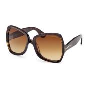 Tom Ford Ft1222 52F Sunglasses Brown, Unisex