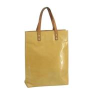 Louis Vuitton Vintage Pre-owned Laeder louis-vuitton-vskor Beige, Dam