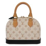 Louis Vuitton Vintage Pre-owned Canvas louis-vuitton-vskor Beige, Dam