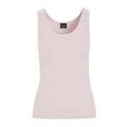 Bitte Kai Rand Rib Tank Top Pale Pink Pink, Dam