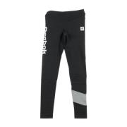 Reebok Leggings Kvinnor Cl a Legging Svart Black, Dam